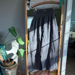 Women's Gray cotton pants